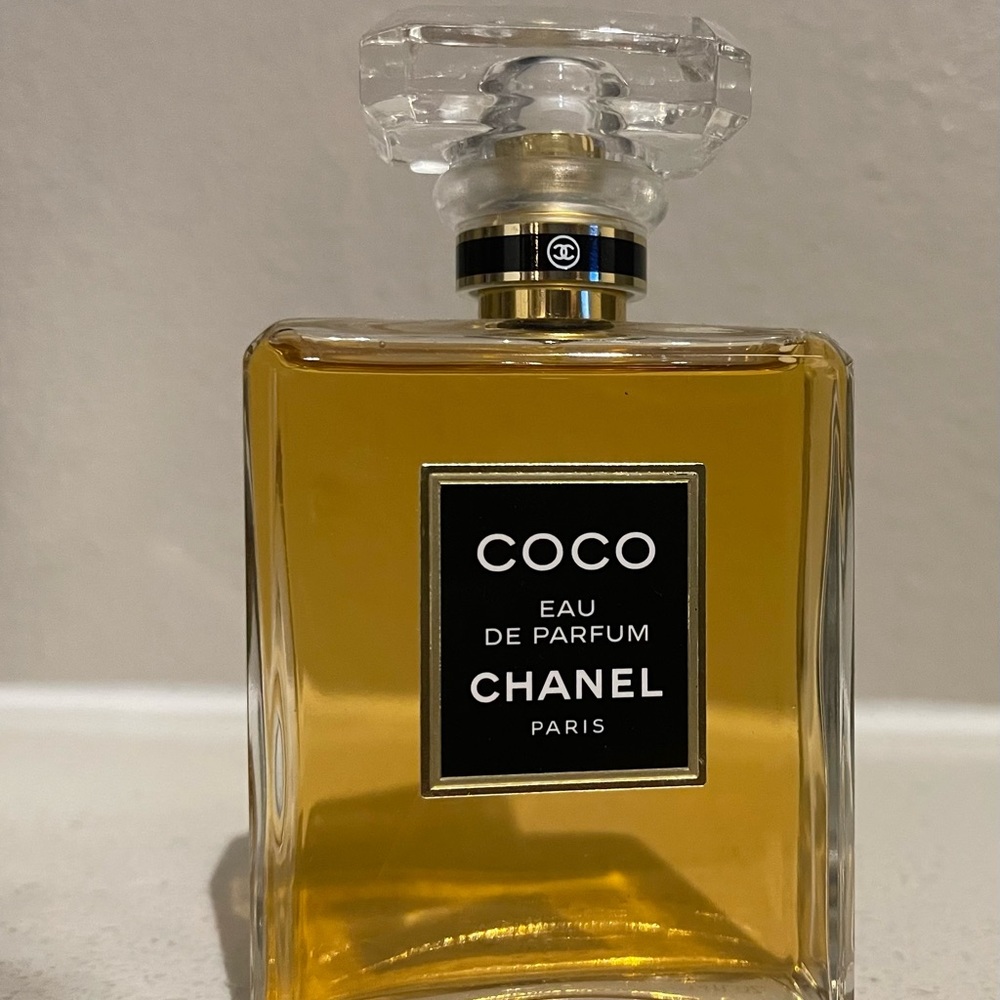 3.5 oz Coco by Chanel.  I have probably sprayed this 3 times!
